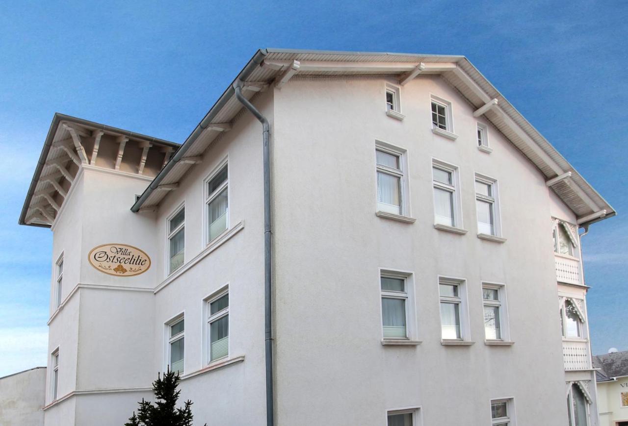 Villa Ostseelilie - Appartements Mit Balkon Und Meerblick 사스니츠 외부 사진