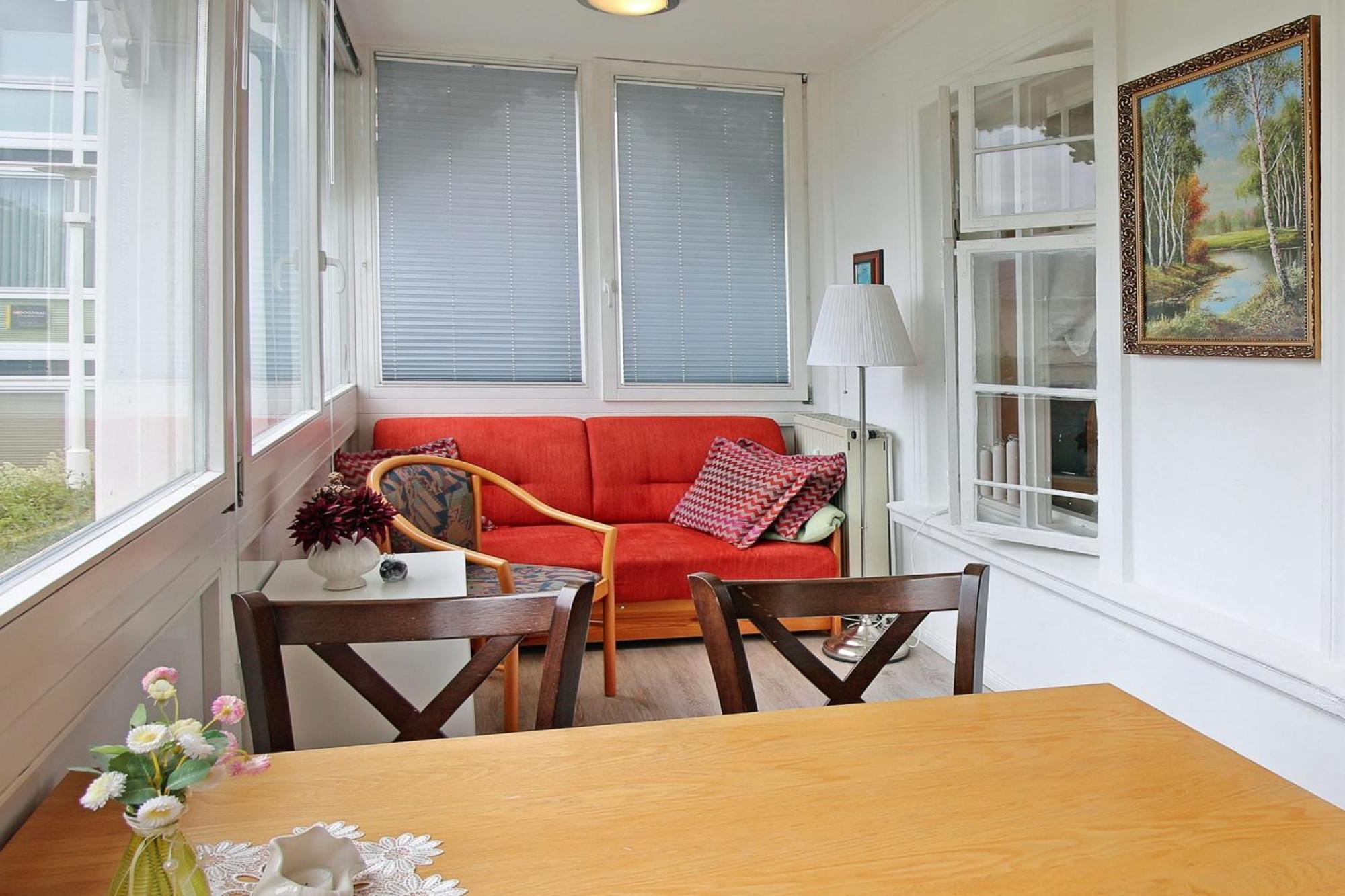 Villa Ostseelilie - Appartements Mit Balkon Und Meerblick 사스니츠 객실 사진